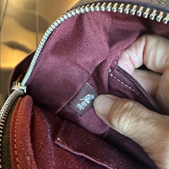 Coach Mini Court Backpack with signature leather leopard print - Picture 7 of 7